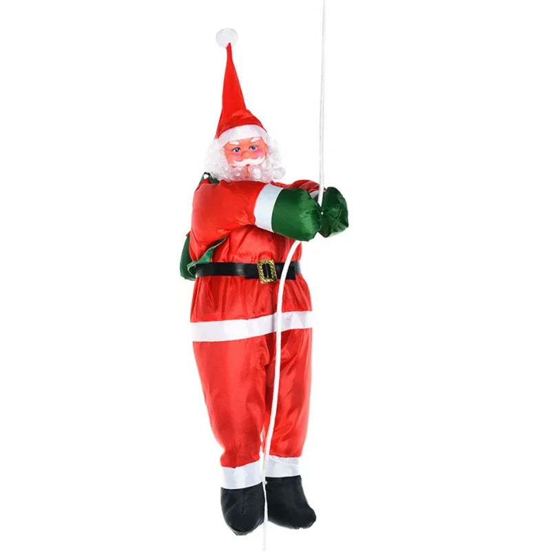 NNEOBA Climbing Santa Claus Christmas Tree Ornament-0
