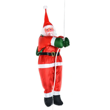 NNEOBA Climbing Santa Claus Christmas Tree Ornament-0