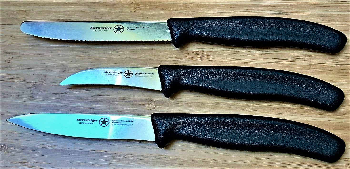 Paring Knives Set of 3 Basic Stern Serie-0
