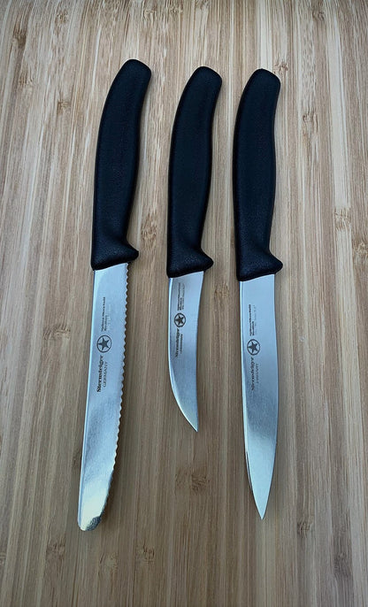 Paring Knives Set of 3 Basic Stern Serie-4