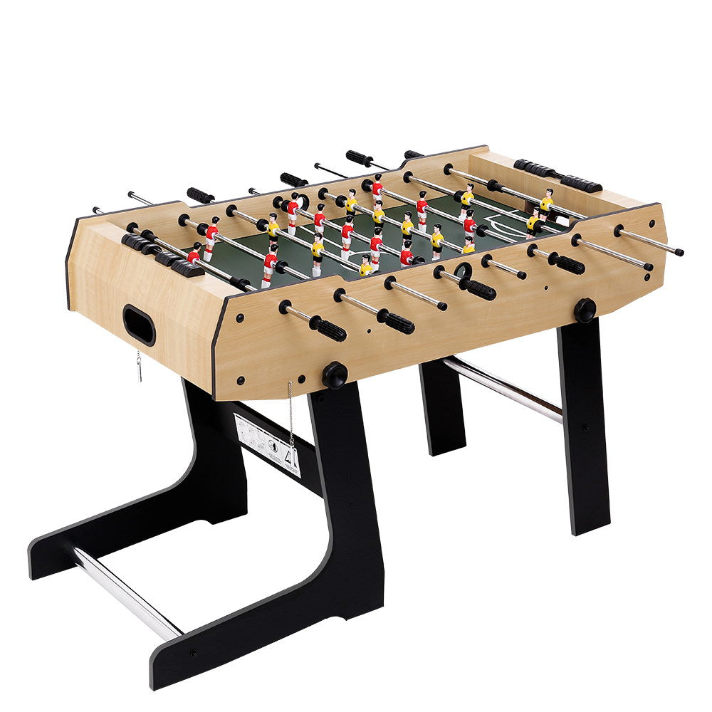 NNEDSZ 4FT Foldable Soccer Table Tables Balls Foosball Football Game Home Party Gift-0
