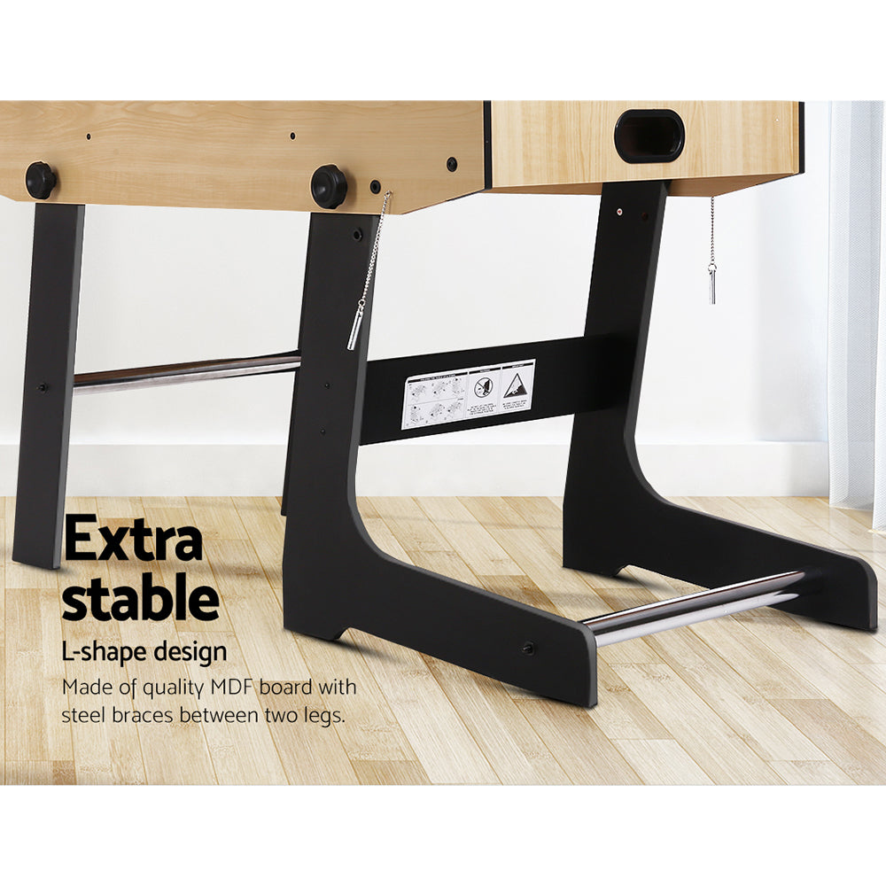 NNEDSZ 4FT Foldable Soccer Table Tables Balls Foosball Football Game Home Party Gift-2