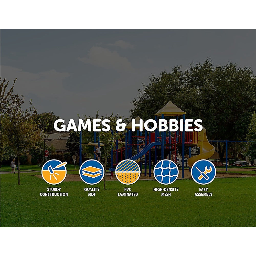 NNEDSZ 152cm Portable Tennis Table, Folding Ping Pong Table Game Set-2