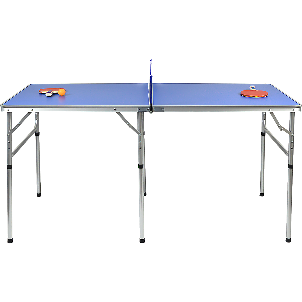 NNEDSZ 152cm Portable Tennis Table, Folding Ping Pong Table Game Set-4